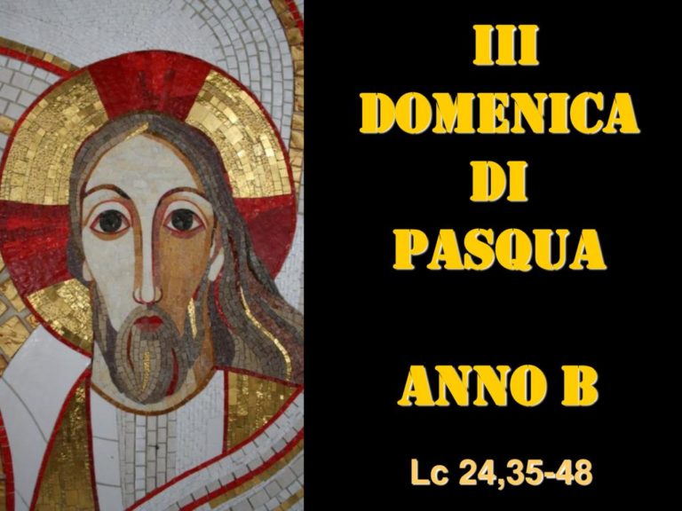 III DOMENICA DI PASQUA – B – Cattedrale Di Trapani